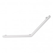 Barre d'appui coudée à 135° Ø 35, 400x400 mm, blanc DELABIE 511982W