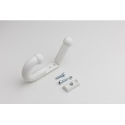 Portemanteau souple 2 têtes Parkid WATTELEZ 607003 Blanc