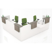 Banque d'accueil modulable Image Harmony - illustration 1