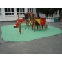 Sol coulé Garochut - terrain de jeux ecole