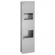 Combi Distributeur – Réceptacle d’essuie-mains - DELABIE 510716S