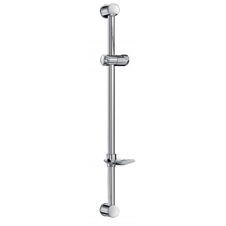 Barre de douche chromée Ø 25