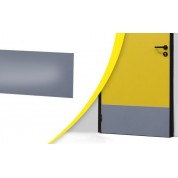 Protection bas de porte adhésive Gris WATTELEZ 630027