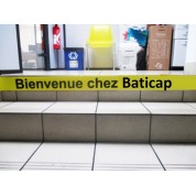 Repérage des contremarches en rouleau personnalisable - baticap