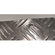 Lot de 10 Nez de marche MAYOL Aluminium - percé