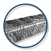 Nez de marche Mayol XL en aluminium naturel - zoom