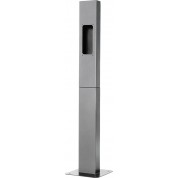 Potelet acier PMR pour platine JPDVFLBM - série JP Accessibilité