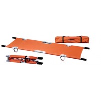 BRANCARD PLIANT EN 4 avec Housse