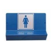 Support de signalisation WC femme
