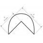 Angle de protection Angl'isol en PVC - mesure