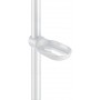 Porte-savon coulissant clipsable blanc, DELABIE 510120