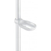 Porte-savon coulissant clipsable blanc, DELABIE 510120