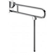 Poignée relevable Ø 32 avec béquille, Inox poli, L. 850 Ultra Polish DELABIE 510170