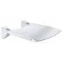 Siège Grand Confort relevable blanc DELABIE 510420