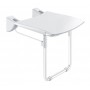 Siège Grand Confort relevable avec pied blanc DELABIE 510430