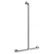 Barre de maintien en T fixe Inox Polish DELABIE 5440P2
