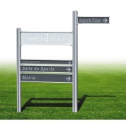 Signalétique extérieure sur mesure sur demande
