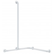 Poignée avec remontée vert. Ø 32 pour siège douche nylon blanc DELABIE 5490N