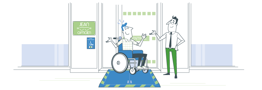 Rampes accessibilité erp habitat